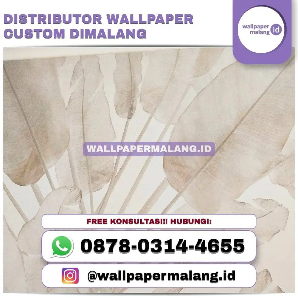 Distributor wallpaper custom dimalang
