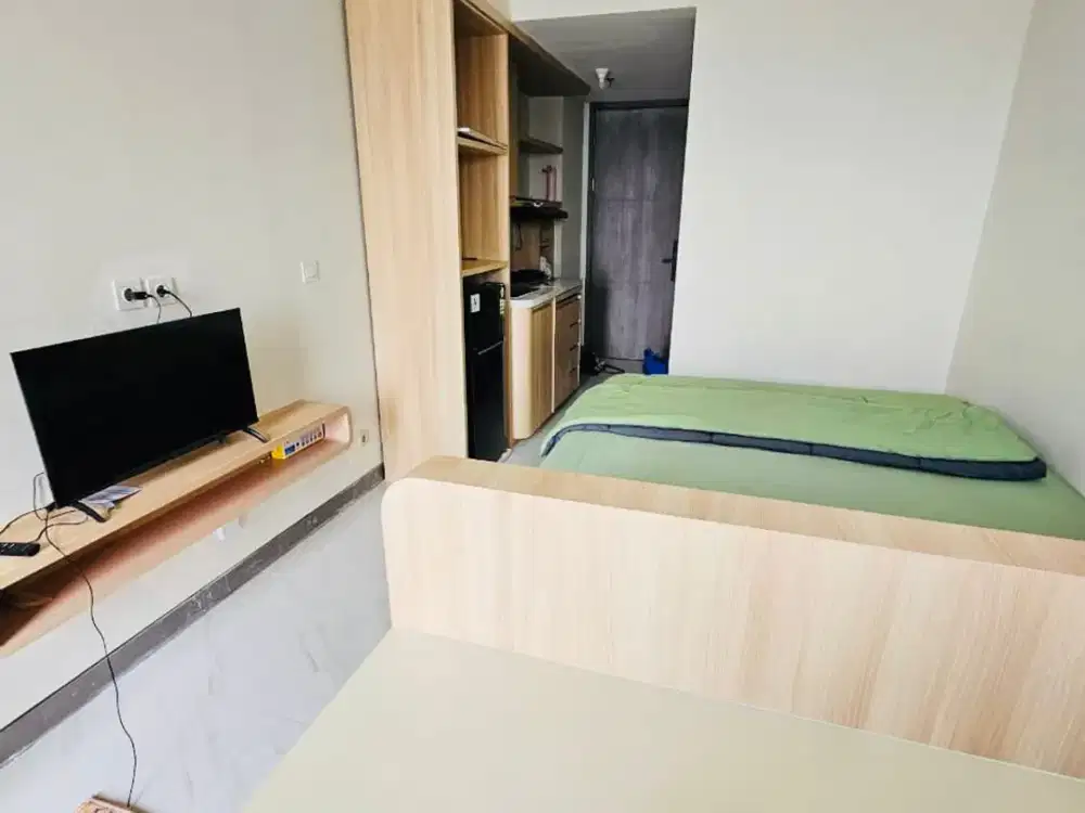 Apart Pakuwon Bekasi, Type Studio, Fully Furnished, min 3bln, diatas Mall Pawoun fasilitas lengkap