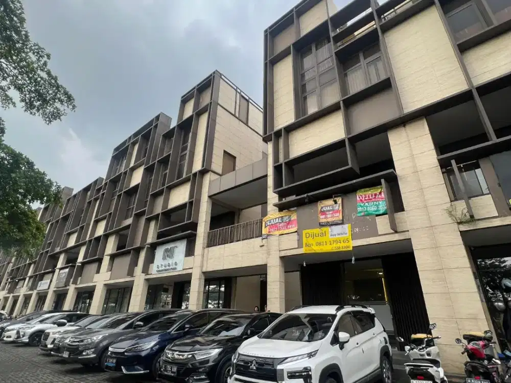 Dijual rugi ruko icon hadap jalan boulevard utama