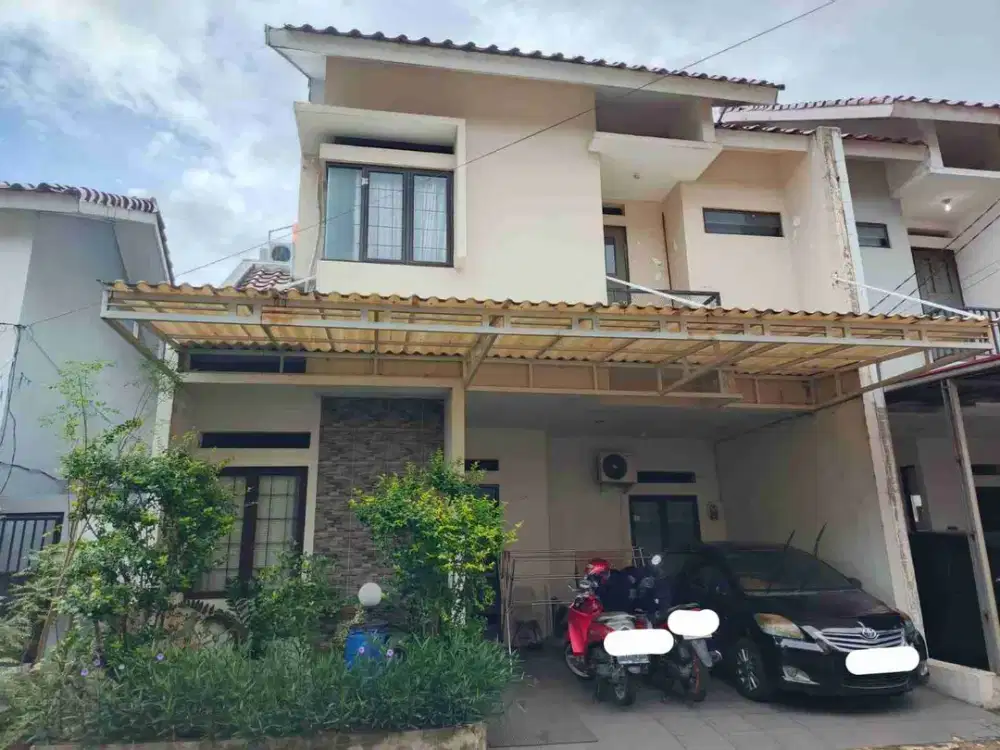 JUAL RUMAH DIAMOND GOLDEN CINERE LIMO DEPOK SHM BANGUNAN 2 LANTAI RAPI SIAP HUNI
