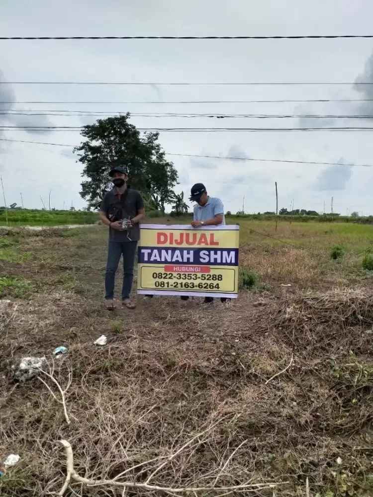 JUAL CEPAT TANAH SHM 1.982 M2 BENJENG GRESIK