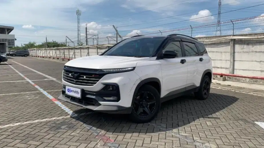 DP MURAH Wuling Almaz RS 1.5 T Pro Bensin-AT 2021 Putih CHFGB
