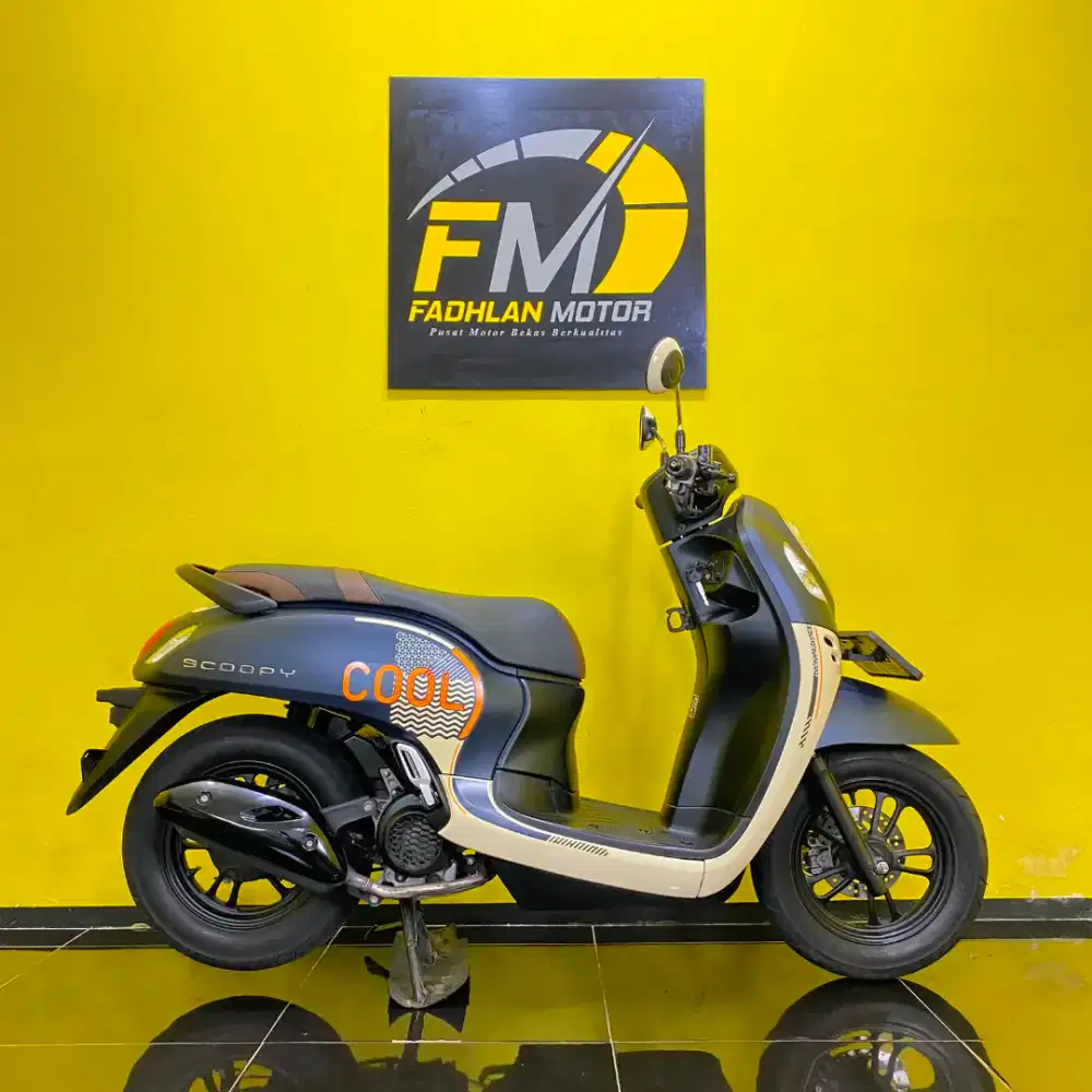 Honda Scoopy Tahun 2022 Cash Kredit km low kunci lengkap