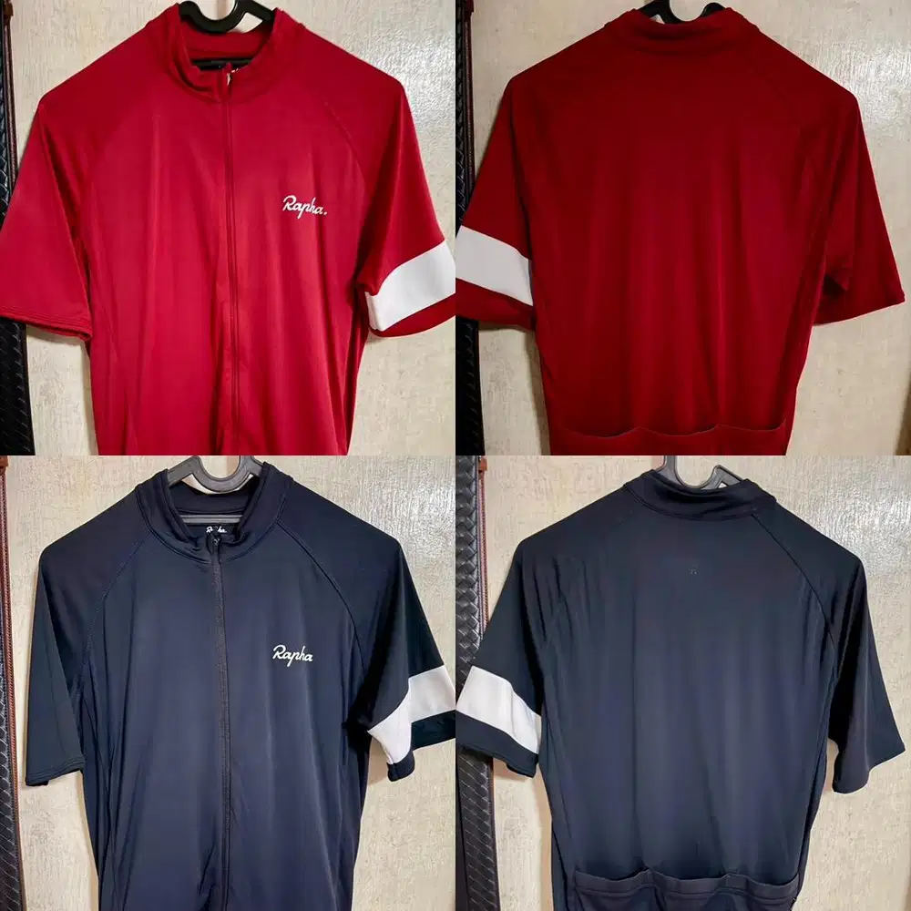 6 Jersey Original RAPHA Ukuran M (Dijual Borongan)