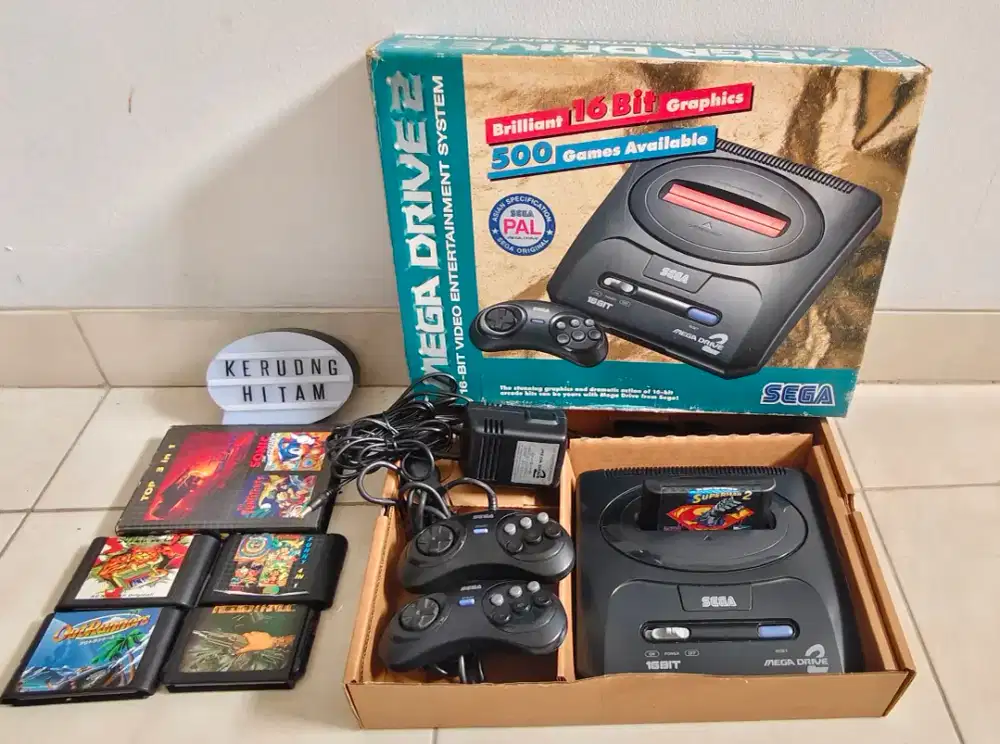 Sega md2 original full set mulus
