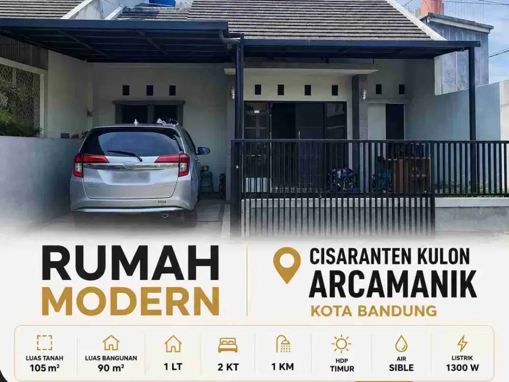 Rumah 600 Jutaan di Cisaranten Kulon, Arcamanik