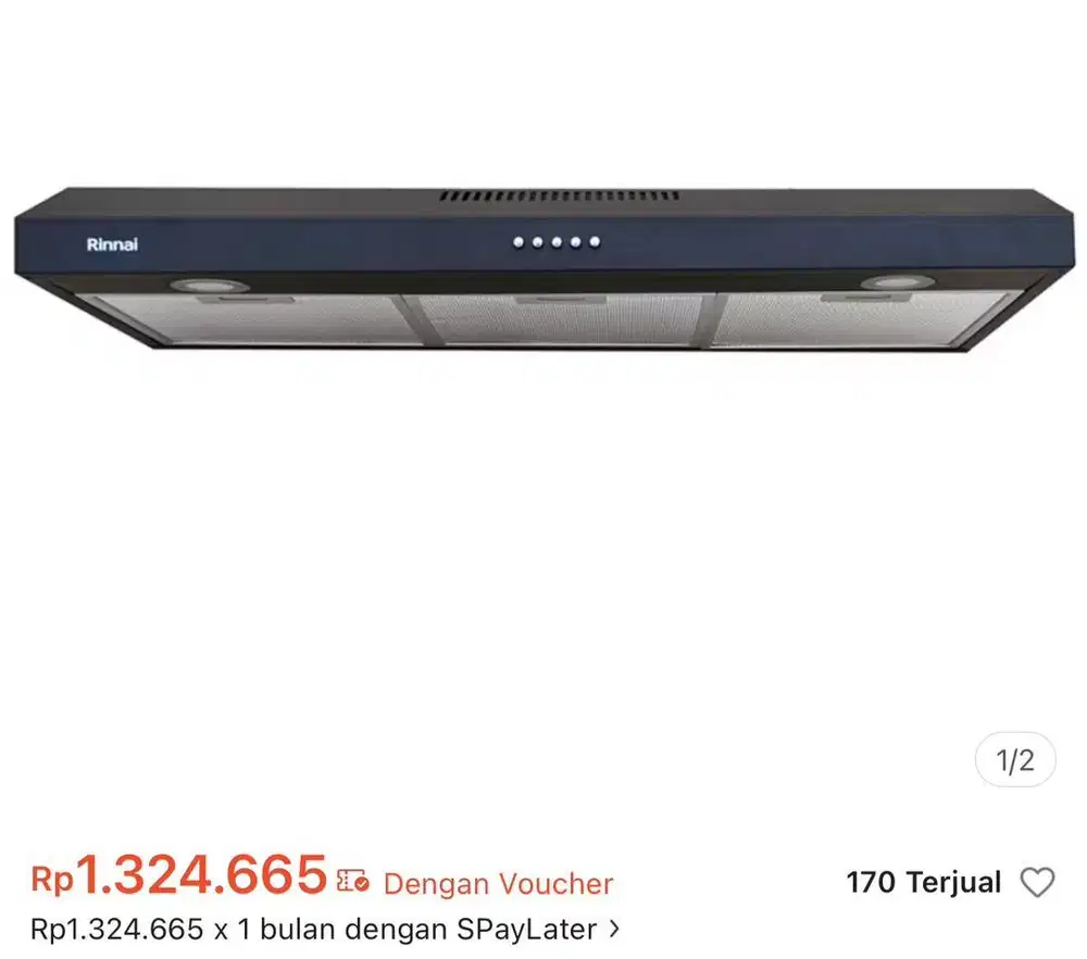 Exhaust fan dapur rinnai