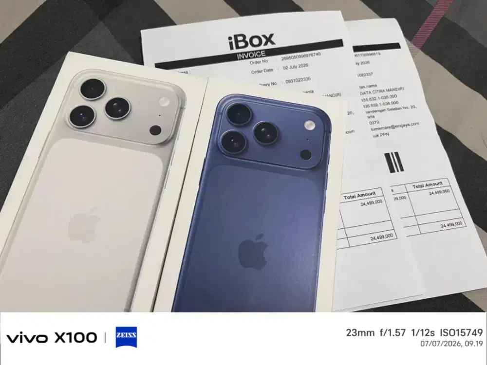 Apple iPhone 17 Pro 256 Deep Blue or Silver iBox New