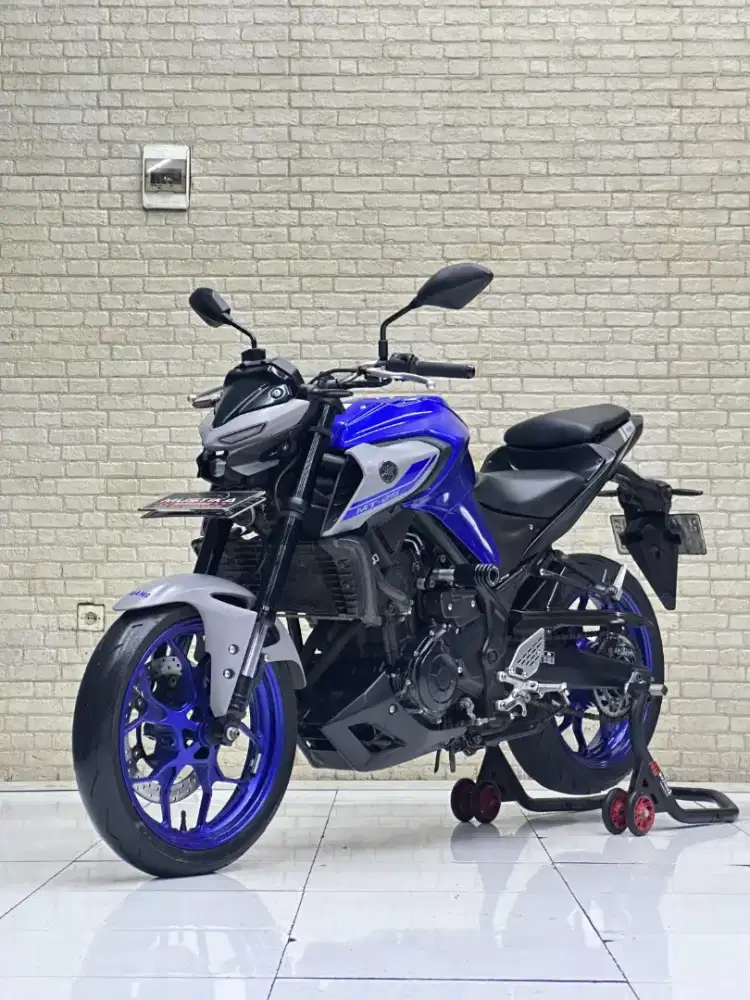 BEST NAKED‼️ Yamaha MT 25 2021 Blue Favorit - Mustika kepuh