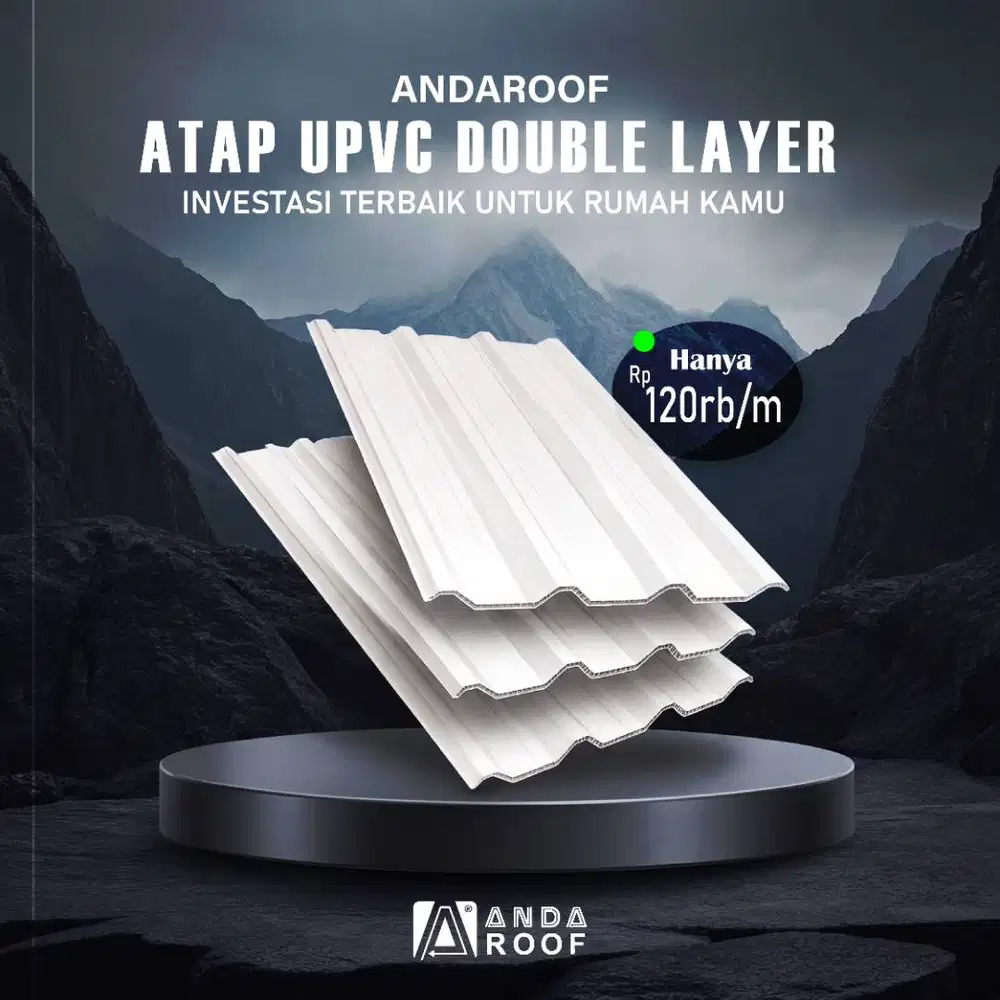 Atap UPVC Double Layer