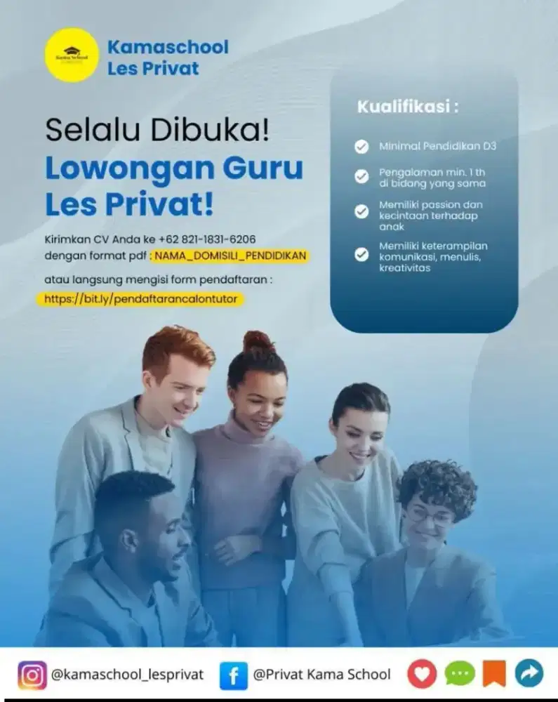 Guru les privat matematika & IPA area Pd Gede Bekasi