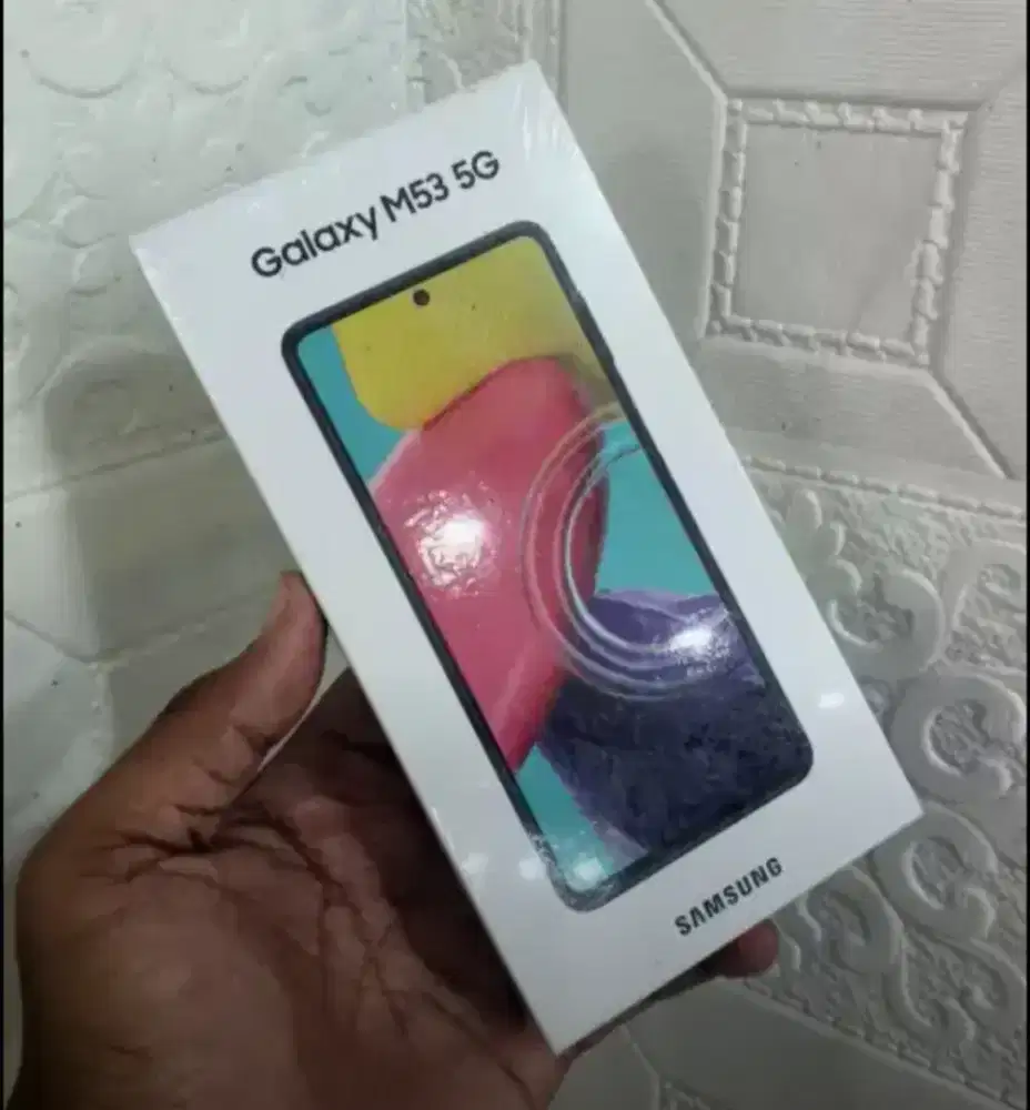 Samsung Galaxy M53 5G 8GB+256GB Blue BNIB Garansi Resmi SEIN