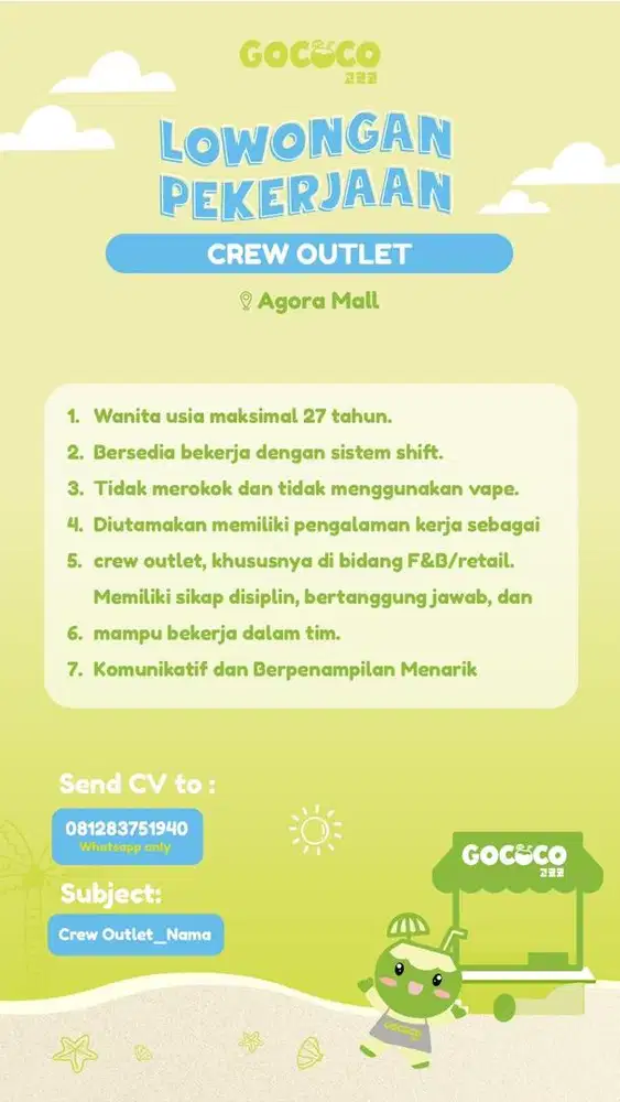 CREW OUTLET GOCOCO AGORA MALL