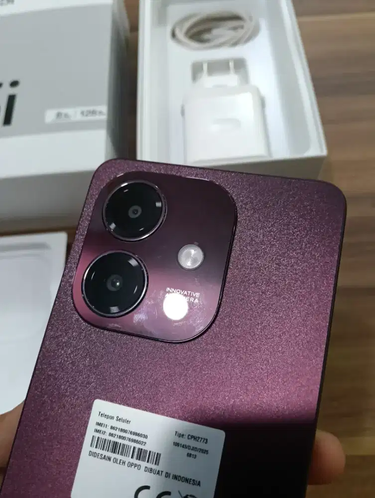 Oppo A5i ram 4/128 seken murah dan lengkap