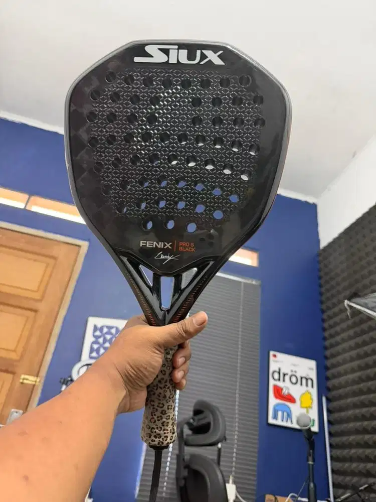 Raket Padel Siux Fenix pro 5 Black