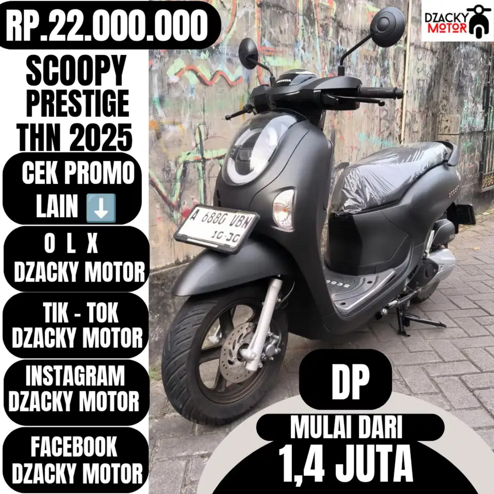 SCOOPY PRESTIGE 2025 SECOND LIKE NEW