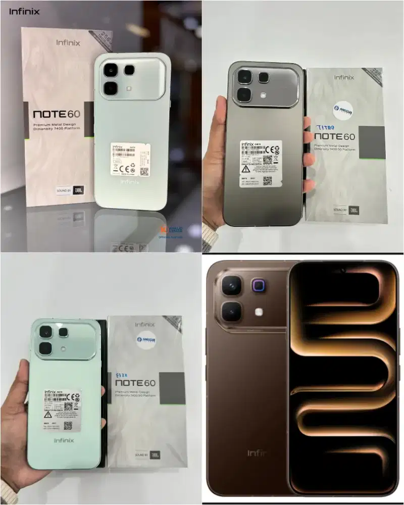 YUKAH READY INFINIX NOTE 60 YG MAU CICILAN CASH TUKAR TAMBAH BISA JUGA