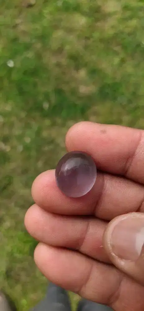 (WAJIB Transaksi Offline) Diamond Purple Moisonnite VVS1 Est 14,95Cts