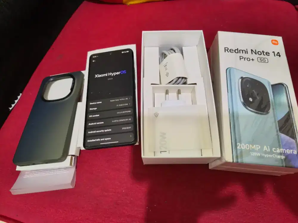 Redmi note 14 pro plus 12/512 fulset