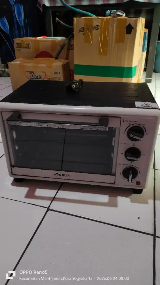 Di jual cepat, Oven listrik merk kirin