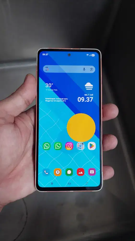 SAMSUNG GALAXY A53 5G SEIN RAM 8/256 HP+CHARGER