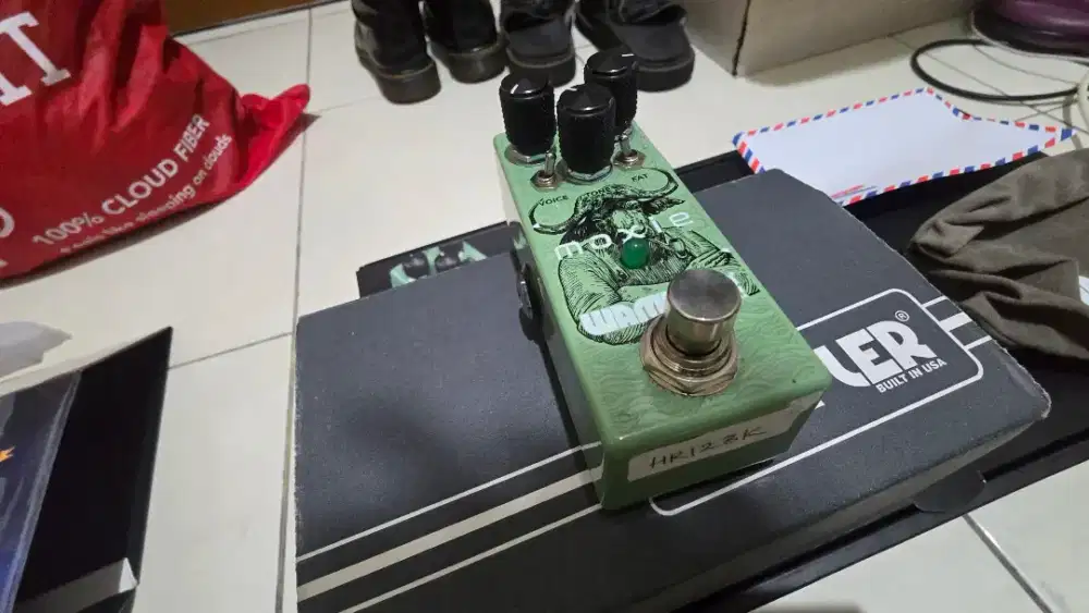 Efek overdrive wampler moxie