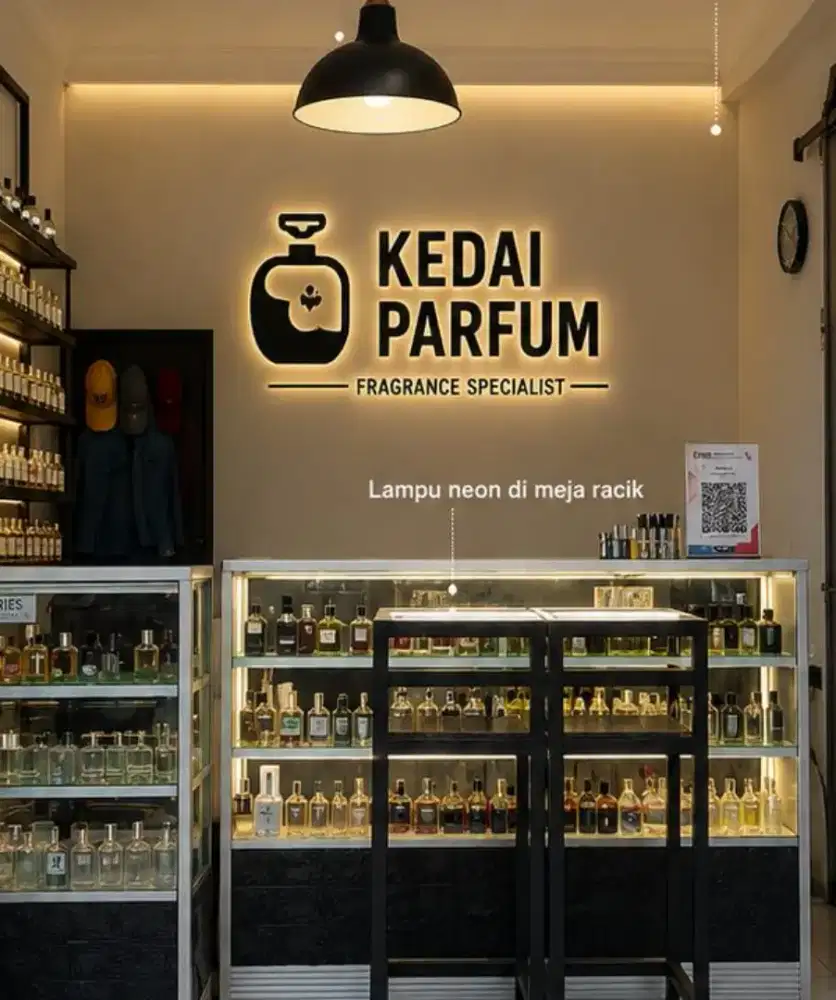 Papan nama toko huruf timbul