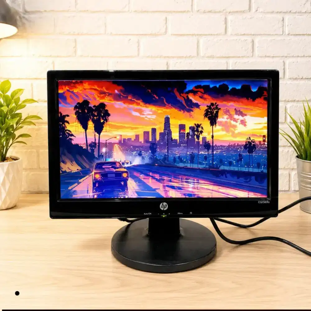 Dijual MONITOR LCD WIDE 17 NIC MERK HP