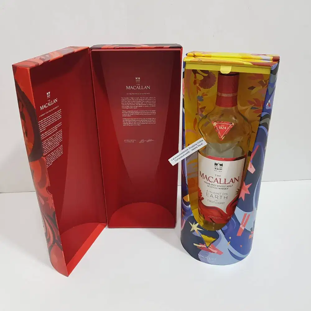Botol Kosong Makalan Night 700ml Koleksi Hiasan Kamar Lengkap Box