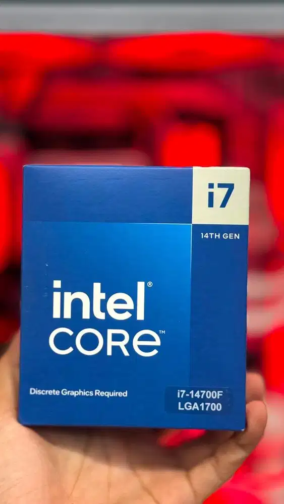 Processor intel core i7 14700f new box harga 6 jt