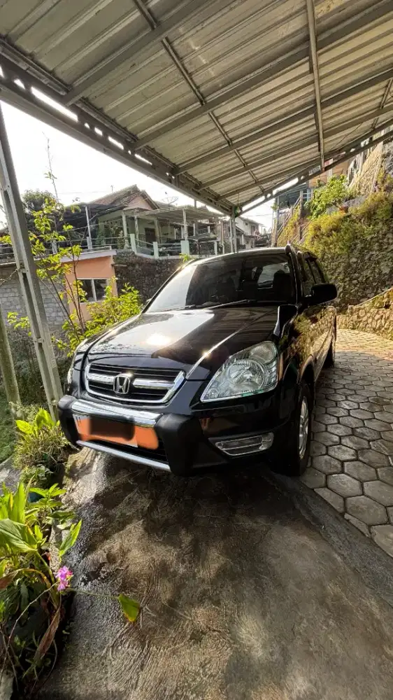 Crv gen 2 2004 warna hitam manual transmisi