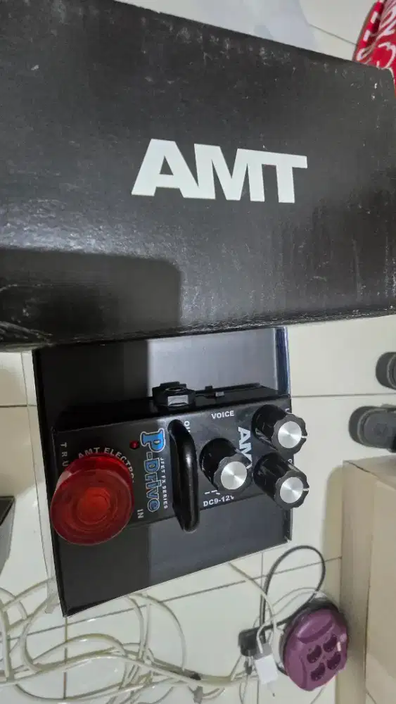 Efek distortion amt peavey drive amt pdrive