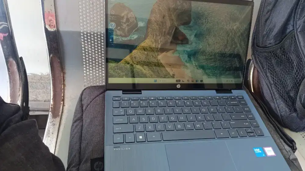 Laptop hp pavilion x360 14touch i3 8gb 512gb