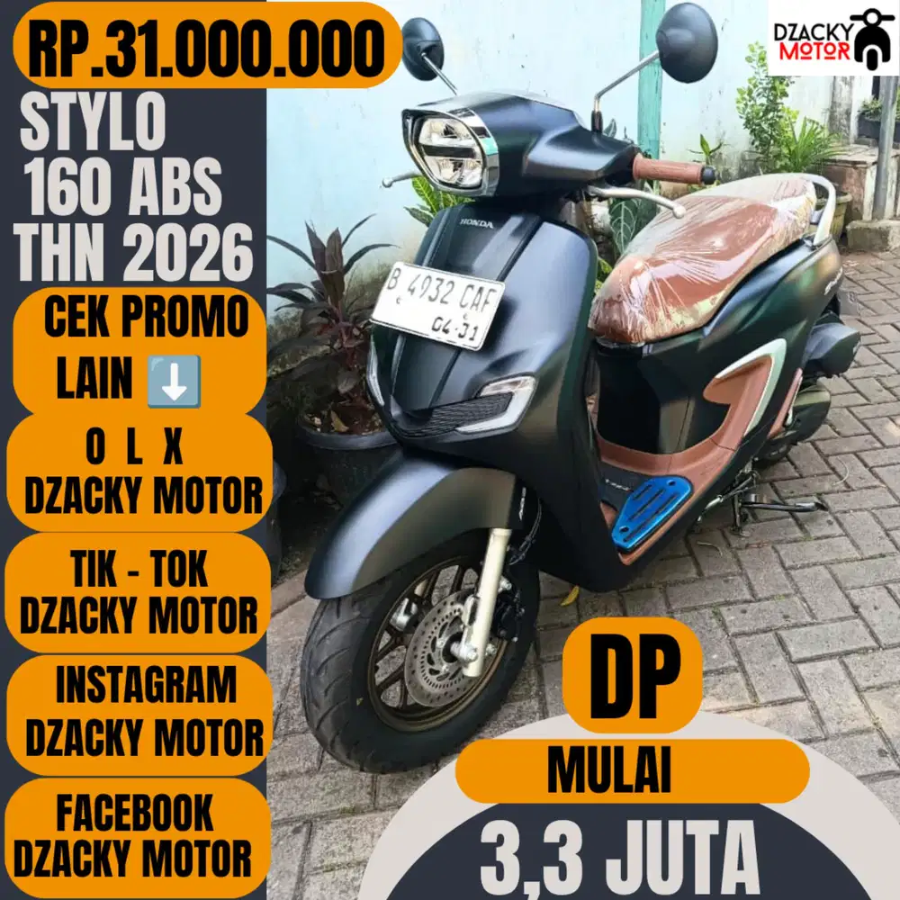 STYLO 160 ABS 2026 SECOND LIKE NEW