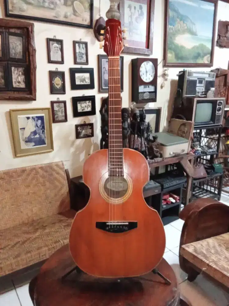 Gitar Akustik Vintage Rare Merk Maestro FX 501 Original