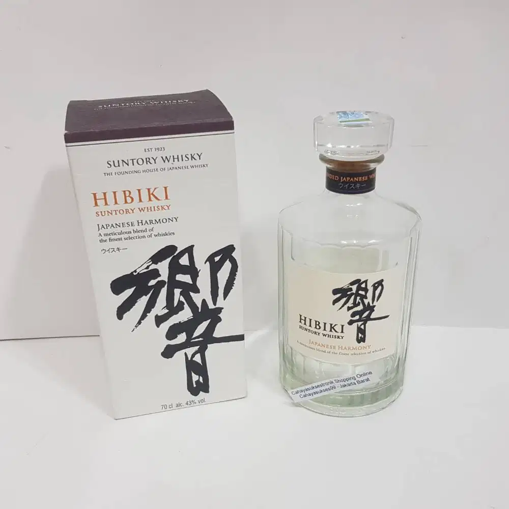 Botol Kosong Hibiqi Harmoni 700ml Koleksi Untuk Pajangan Hiasan Kamar