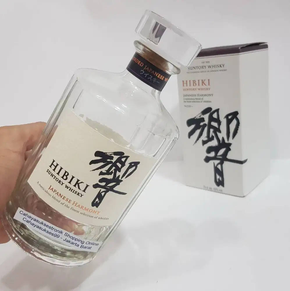 Botol Kosong Hibiqi Harmoni 700ml Koleksi Untuk Pajangan Hiasan Kamar