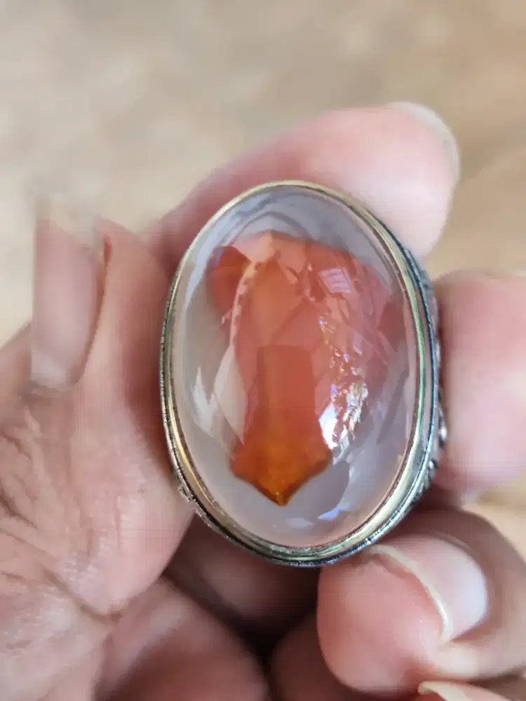 Cincin Akik Yakud Merah