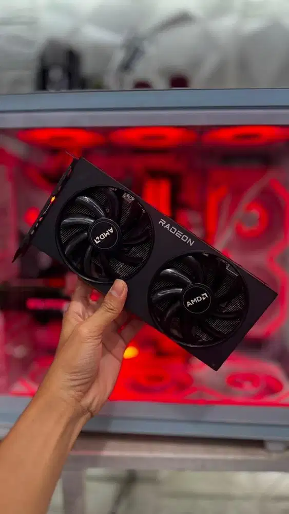 Vga Powercolor Rx 6700Xt 12Gb Gddr6 Bagus Mulus Garansi