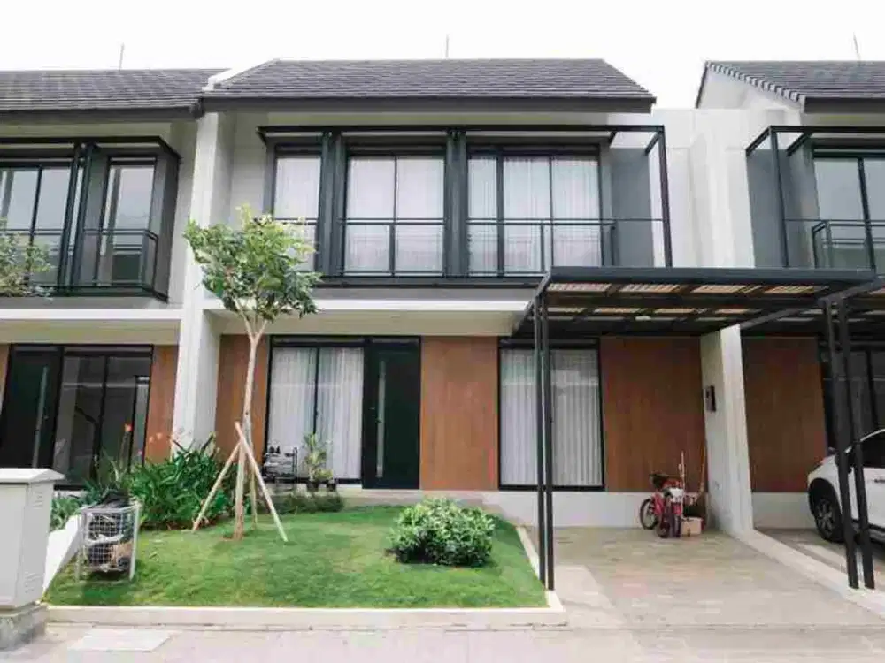 rumah 2 lantai kota baru parahyangan full furnished