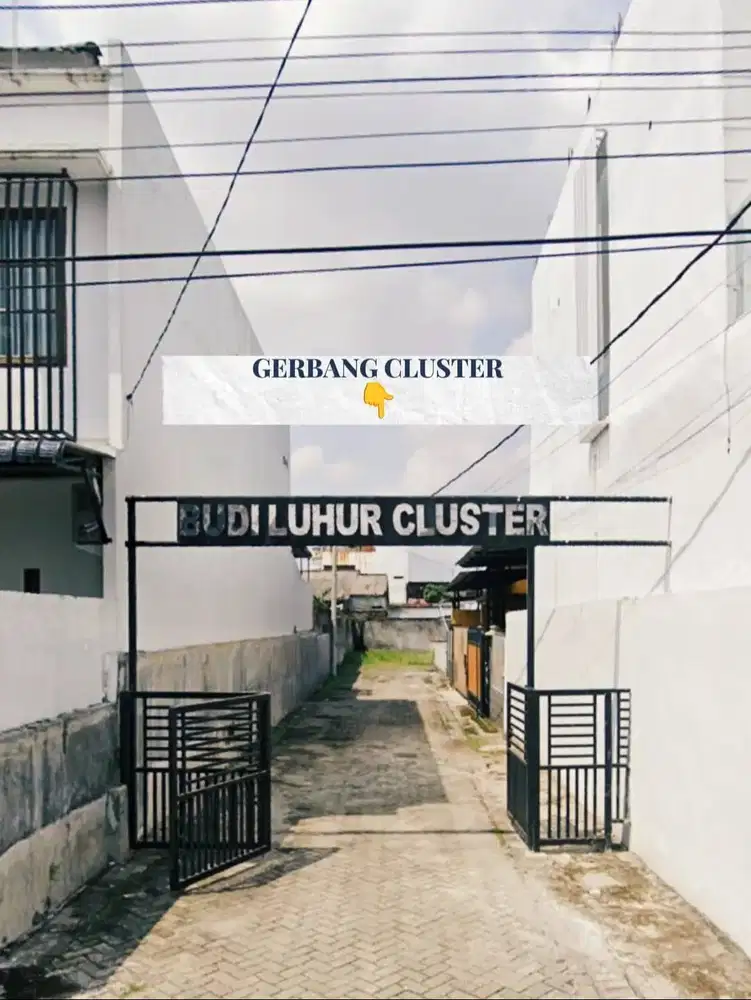 Dijual Cepat Rumah Minimalis Strategis di Budiluhur Cluster