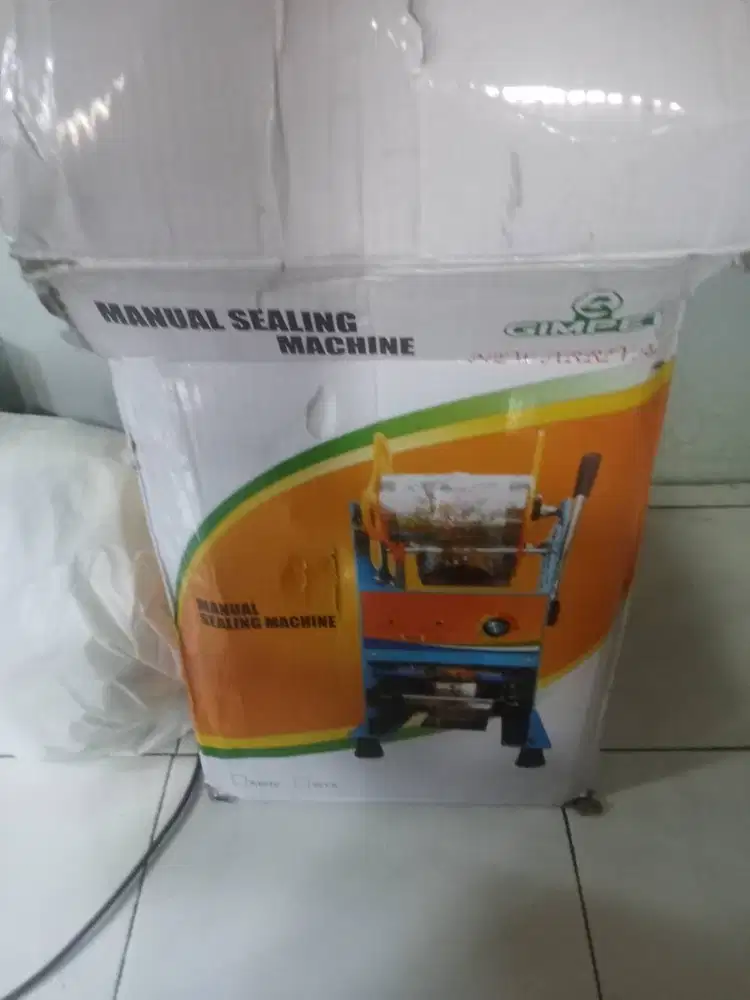 DIJUAL MESIN CUP SEALER / MESIN PRESS GELAS MINUMAN MANUAL