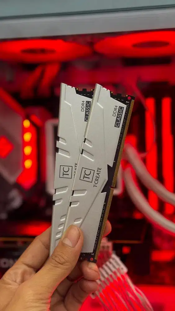 Ram 64Gb Ddr4 3200Mhz Tcreate Silver Mulus Normal Garansi