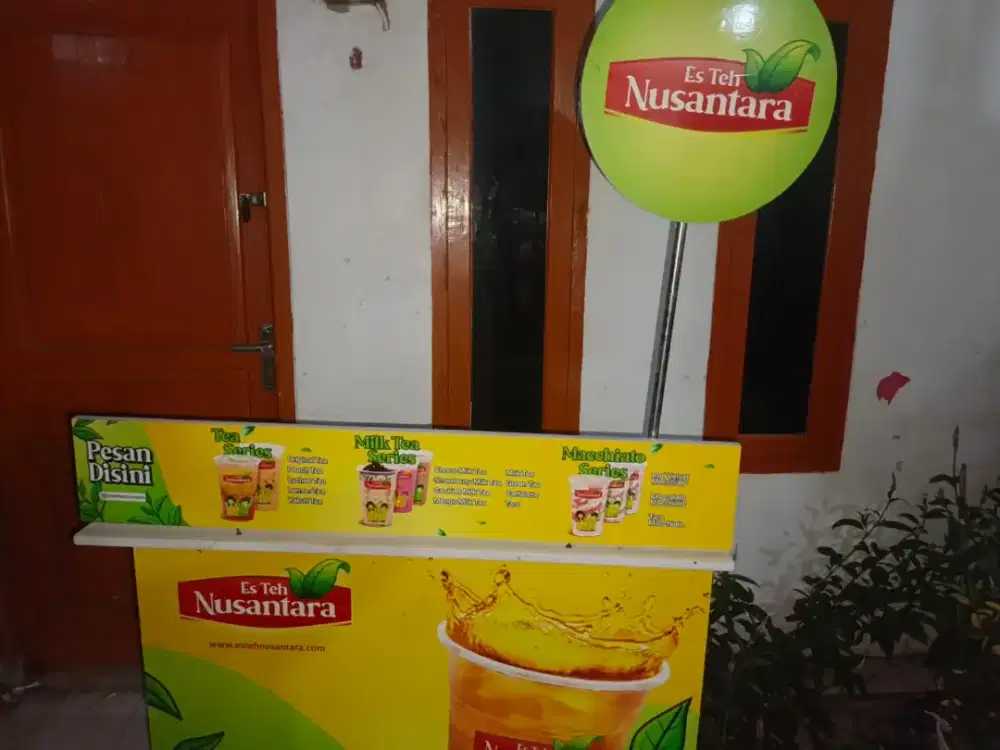 Jual booth es teh nusantara