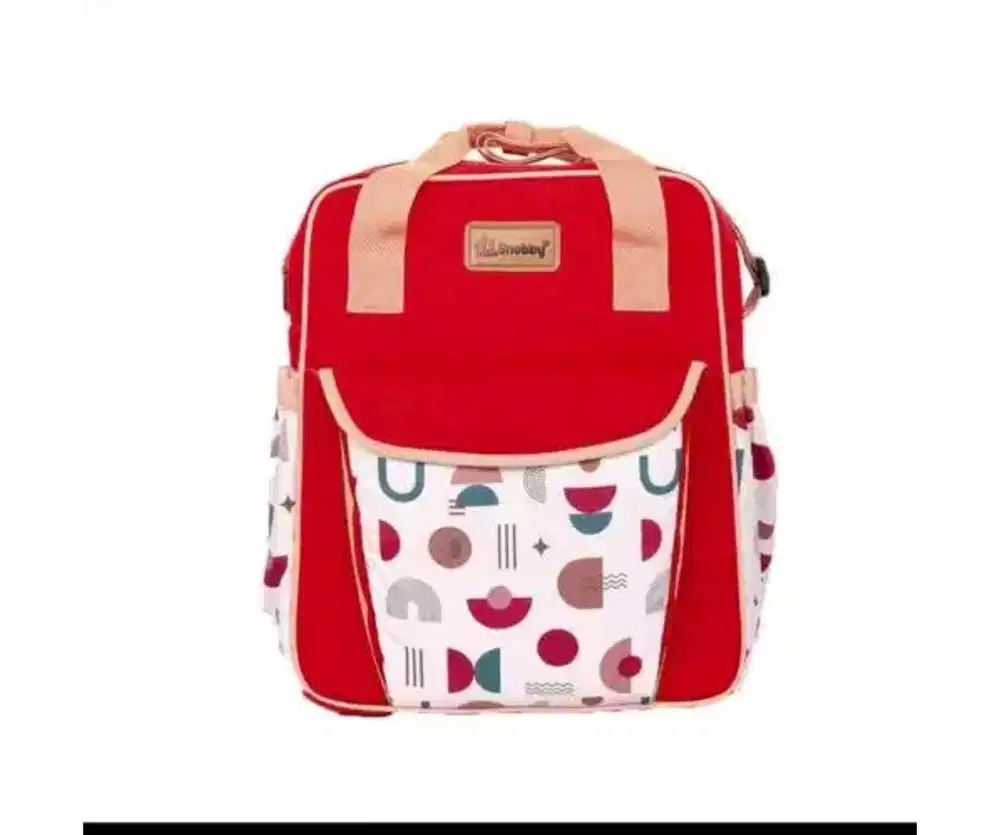 Tas ransel snooby merah