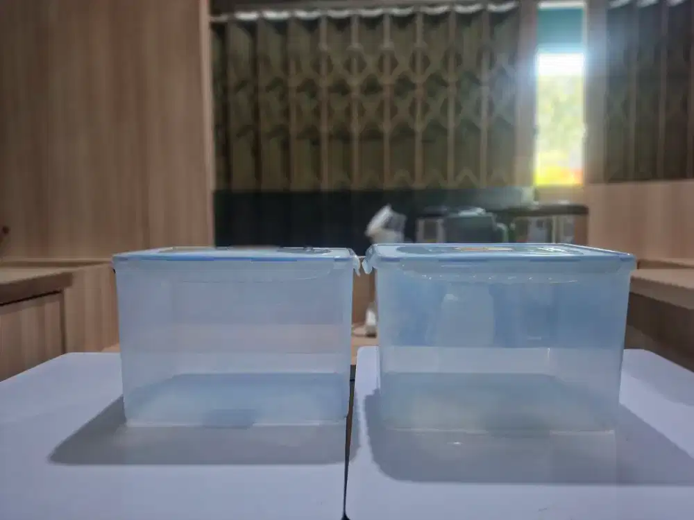 Wadah penyimpanan makanan/Food Container Airtight Bekas
