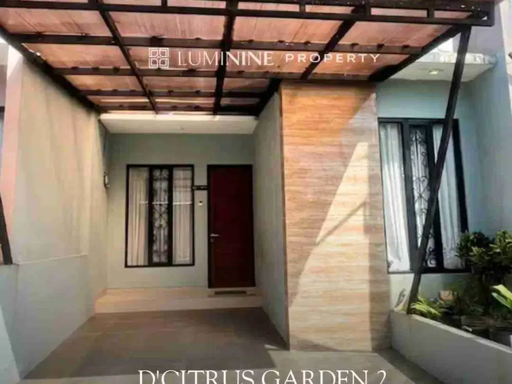 DIJUAL RUMAH SEMI FURNISHED DI D'CITRUS GARDEN 2, DEPOK (JP)