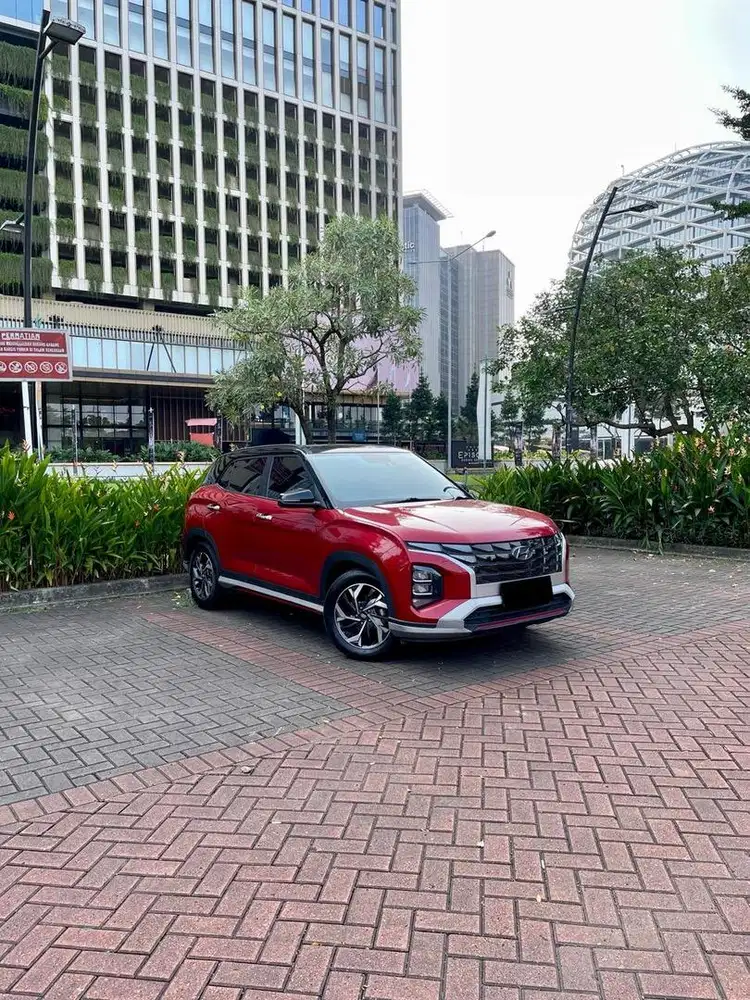 (Km low )Hyundai Creta Prime 1.5 AT 2023 Dragon Red Pearl