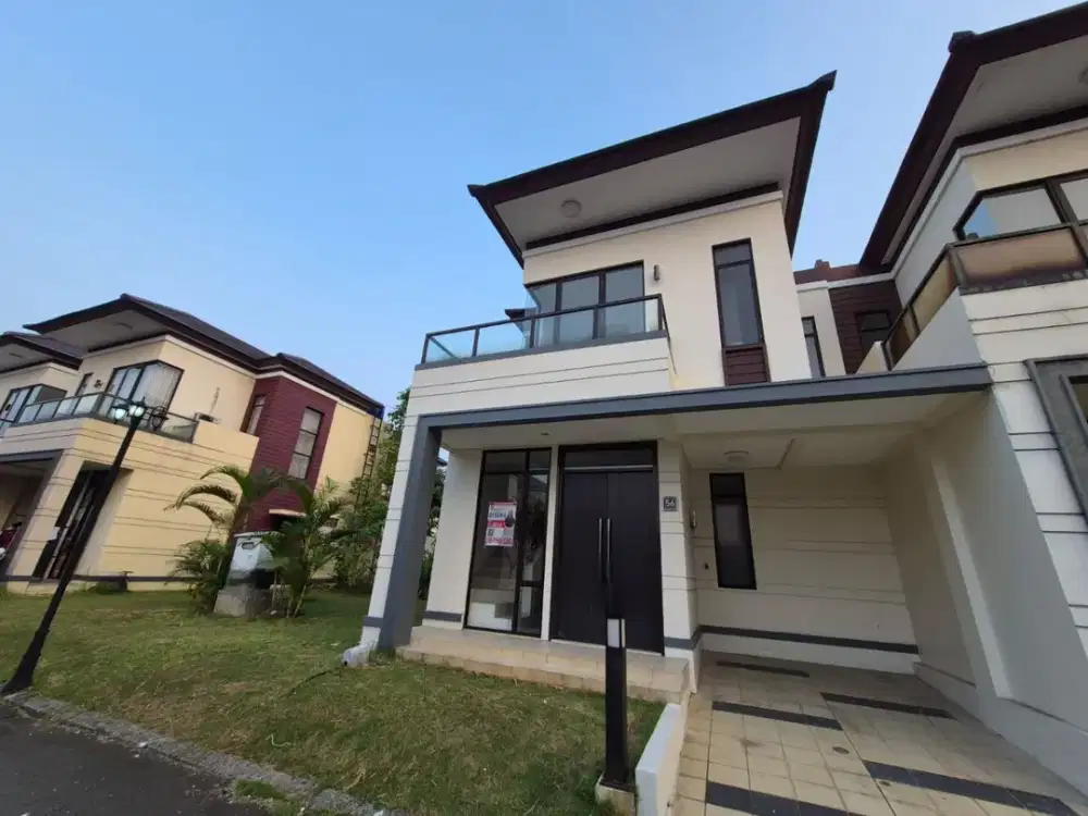 Disewakan Rumah 1 Lantai Cluster Enchanta Lavon Swan City Posisi Hoek