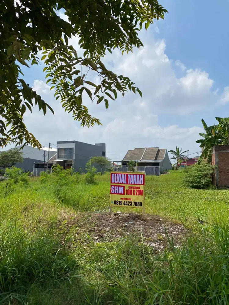 Jual Tanah SHM 10 x 20 Lokasi Strategis